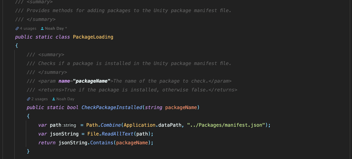Adding Git Dependencies to Unity Packages