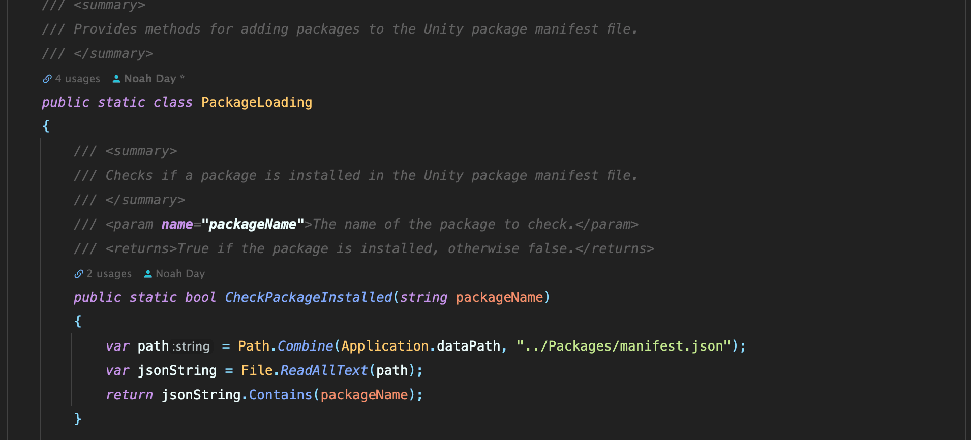 Adding Git Dependencies to Unity Packages